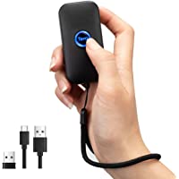 Los mejores  - Tera Mini Escáner de Código de Barras Bluetooth Inalámbrico 2.4GHz y USB 1D Láser Lector de Código de Barras Portátil…